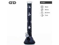 Electro Coating Beaker GG Bong Black | Grace Glass | SpbBongs.com