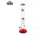 GG Baked Beaker Red & Green | Grace Glass | SpbBongs.com