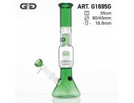 GG Beaker Drum Green | Grace Glass | SpbBongs.com GG Beaker Drum Green | Grace Glass | SpbBongs.com