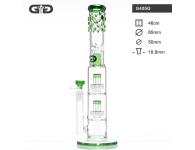 GG Double Drum Green | Grace Glass | SpbBongs.com GG Double Drum Green | Grace Glass | SpbBongs.com