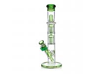 Phoenix Star Double Tree Perc Straight Tube | Phoenix Star | SpbBongs.com Phoenix Star Double Tree Perc Straight Tube | Phoenix Star | SpbBongs.com