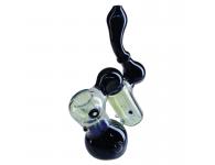 Glass Bubbler | Black Leaf | SpbBongs.com Glass Bubbler | Black Leaf | SpbBongs.com