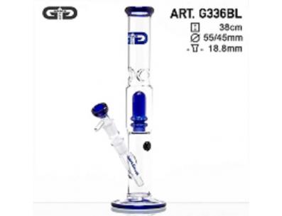 Cane GG Bong Blue Slithole | Grace Glass | SpbBongs.com