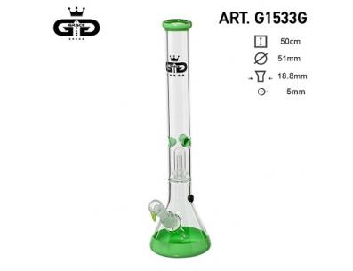 GG Baked Beaker Red & Green | Grace Glass | SpbBongs.com