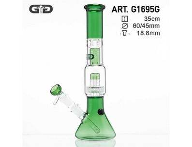 GG Beaker Drum Green | Grace Glass | SpbBongs.com GG Beaker Drum Green | Grace Glass | SpbBongs.com