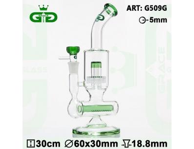 GG Nautilus Drum Bubbler | Grace Glass | SpbBongs.com