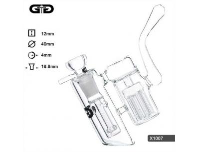 GG Swan Pipe Crystal | Grace Glass | SpbBongs.com