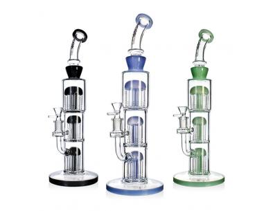 Стеклянный бонг Triple Tree Perc Bent Neck | Phoenix Star | SpbBongs.com Стеклянный бонг Triple Tree Perc Bent Neck | Phoenix Star | SpbBongs.com