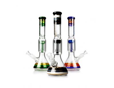 Single Tree Perc Beaker Bong with Gold Lines | Phoenix Star | SpbBongs.com Single Tree Perc Beaker Bong with Gold Lines | Phoenix Star | SpbBongs.com