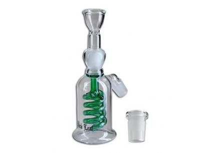 Black Leaf Pre-Cooler with Double Spiral | Тюнинг Бонга | SpbBongs.com Black Leaf Pre-Cooler with Double Spiral | Тюнинг Бонга | SpbBongs.com